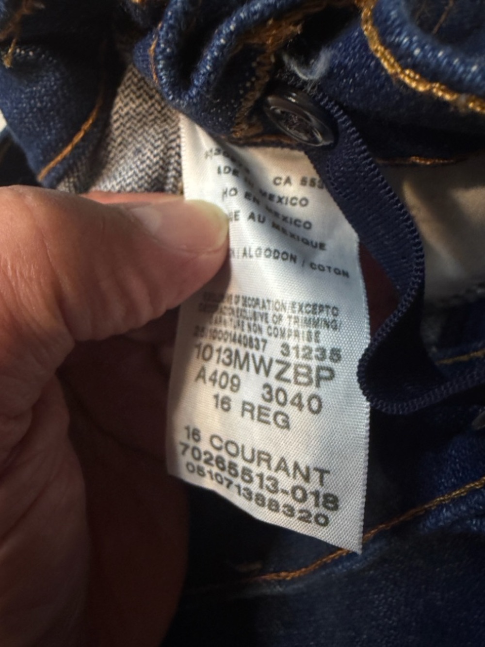 NWT Boy's Wrangler Cowboy Cut Competition Jeans Size 16R (KB5) - Picture 6 of 10